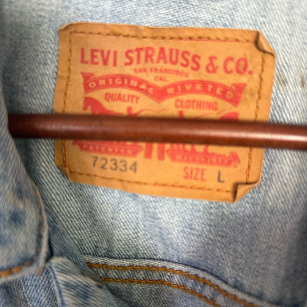 Levi's trucker jacket light denim wash unisex - Picture 5 of 8